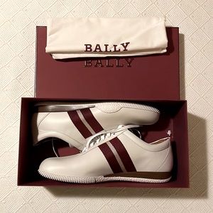 Bally Athletic Sneaker, White, Size 11 US.